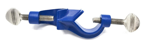 EISCO Bosshead, Right Angle - Fits Rods up to 16mm - Screw Adjustable - Heavy Duty Powder Coated Zinc Alloy - High Torsional Strength - Research, ...
