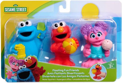 Sesame Street Floating Fun Friends 3-piece Set Water Squirters Bath and Pool Toys, Kids Toys for Ages 2 Up by Just Play...