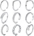 QWALIT Toe Rings for Women Gold Toe Ring Gold Ankets for Women Silver Toe Ring Stainless Steel Waterproof Trendy Anklet no Tarnish...