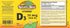 Nature's Blend Vitamin D3 1000 IU 300 Tablets...