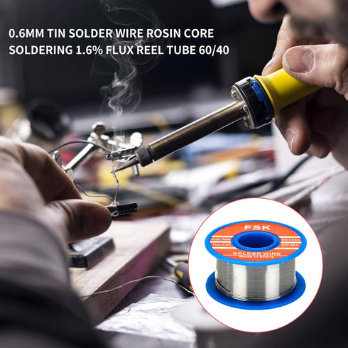 Soldering Iron Kit, 60W Soldering Iron with Ceramic Heater, 5-in-1 Adjustable Temperature Soldering Welding Iron Kit for any Hobby Enthusiast...