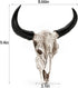 alikiki Floral Cow Skull Wall-Decor –DIY Faux Bull Skull Head Wall Hanging 3D Boho Chic Decor Western Steer Bison Animal Wall Sculpture w/Dreamcat...