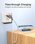 Wireless Protable Charger for iPhone, 5000 mAh Magnetic Mini Battery Pack, 15W PD Fast Charging Mag-Safe Power Bank for iPhone 15/14/13/12/Mini/Pr...