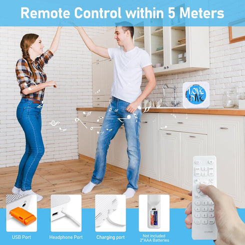 CD Player with Speakers Bluetooth Desktop CD Players for Home Kpop Music CD Player with LED Screen FM Radio Remote Control Timer Support AUX USB T...