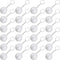 24 Pack White Volleyball Keychains Mini Foam Volleyball Keychain Sport Keychains for Sports Party Favors, School Carnival Reward, Party Bag Gift F...