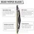 Rear Wiper Arm Blade Nut Set Replacement for Buick Encore,Chevrolet Chevy Trax(Tracker) 2013-2022 Traverse 2018-2023, Rear Wiper Cover Accessories...
