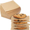 Juvale 1000 Sheets Precut 4x4 Parchment Paper Squares, Bulk Brown Unbleached Liners for Baking, Cookies, Hamburger Patty Press...