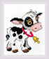 RIOLIS Counted Cross Stitch Kit 5"X6.25"-Calf With A Bell (10 Count) -R1902...