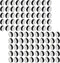100pcs 30x11mm Invisible Self-Adhesive EVA Round Flower Pot Feet Mats Plant Risers. Non-Slip Black for Indoor Outdoor Plant Pots Set...