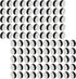 100pcs 30x11mm Invisible Self-Adhesive EVA Round Flower Pot Feet Mats Plant Risers. Non-Slip Black for Indoor Outdoor Plant Pots Set...