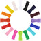Chuangdi 88 Yards Rickrack Trim Ribbon for Sewing Zigzag Colorful Wave Bending Fringe Ribbon Sewing Trim Embellishments for Party Supplies(Multico...