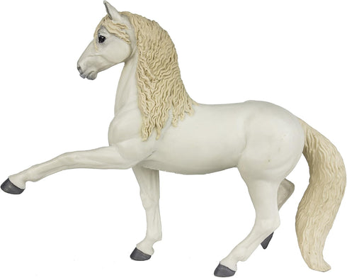 Safari Ltd. Andalusian Stallion Figurine - Detailed 4.5" Plastic Model Figure - Fun Educational Play Toy for Boys, Girls & Kids Ages 3+...
