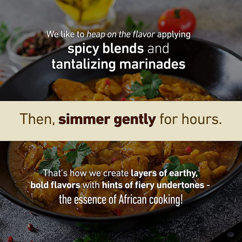 Kitchens of Africa Yassa Signature Onion Sauce (12 oz Jar) African Simmer Sauce with Caramelized Onions, Dijon Mustard, Exotic Spice Blend and Lim...