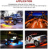 15Pcs 3/4 Inch LED Marker lights Signal Light 12V for Trailer Truck Bus Van (Red+Amber+White)...