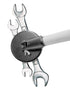 Magnetic Pick-Up Tool Attachment, 3.20" Diameter, 0.440" Thick Magnet Assembly with Acme-Threaded Attachment for Standard Broom Handle, 65 Pounds ...