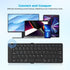 Foldable Bluetooth Folding Keyboard No-Gaps with Magnetic Lock, Whisper-Quiet Typing and Assisted Opening Hinge, Easy-Switch up to 3 Devices, KF65...