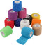 12 Pack Self Adherent Cohesive Wrap Bandages 2 Inches X 5 Yards, First Aid Tape, Elastic Adhesive Athletic, Sports wrap Bandage for Sports, Wrist,...