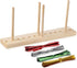 WILLBOND Bow Maker for Ribbon Wreath Wooden Maker Tool with U-Shaped Scissor and Twist Ties for Making Bows DIY Crafts Christmas Party Decorations...
