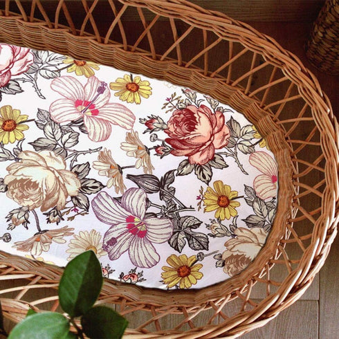 Bassinet Sheet, Jersey Cotton for Baby Boy/Girl, Fitted Sheets Flexible for Most Bassinet Mattress...