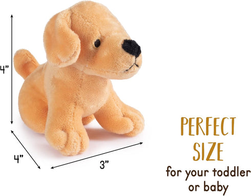 Plush Puppies Set for Toddlers Toys | 4 Plush Talking Animals | 4 Plush Stuffed Puppy Dogs | Plush Stuffed Puppies | Bulk Assorted Puppies | Baby ...