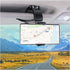 AUKEPO Car Phone Holder Mount, Clip On Dashboard Rearview Mirror, 360 Degree Rotation Cell Phone Stand, Ultra Stable and Non-Slip, Compatible with...