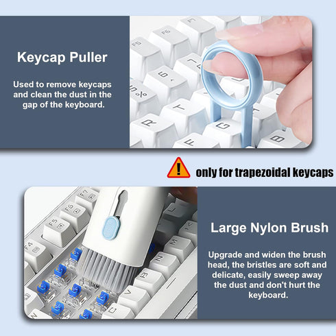anngrowy Airpod Laptop Screen Keyboard Cleaner Kit Bluetooth Earphones Earbud Airpods3 Pro 2023 Electronic Cleaning Kit iPhone Computer Screen Hea...