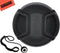 58mm Snap-On Lens Cap for Fujifilm X-T2, X-T3, X-T10, X-T20 Mirrorless Digital Camera with 18-55mm F2.8-4.0 R LM OIS Lens...