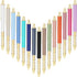 Aozora Ballpoint Pens Black Ink Medium Point with Super Soft Grip Retractable Ball Point Pen 1.0mm Office Decor School Supplies (15pcs-GOLD)...
