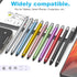 GUUGEI Stylus for Touchscreen,10-Pack Universal Compatibility Stylus Pens, Replaceable, Lightweight and Portable with High Precision for Tablets, ...