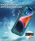 for iPhone 14 Plus Waterproof Case - Shockproof, Dustproof, Built-in Screen Protector, Magnetic Ring, 6.7" (Teal)...