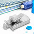 Upgraded Magnetic Seam Guide for Sewing Machine, Magnetic Sewing Seam Guide,Hemmer Guide, Universal Seam Guide, Multifunctional Hem Guide for Sewi...