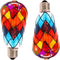 I-SHUNFA Edison Glass LED Light Bulb,6 Watts Heatless E26 ST64/A19 LED Light Bulbs for Home Party,Recreation Room,Balcony,Garden,Christmas Decorat...
