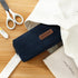 ANGOOBABY Small Pencil Case Student Pencil Pouch Coin Pouch Cosmetic Bag Office Stationery Organizer For Teen School-Dark Blue...