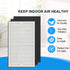 Replacement Idylis Filter C for Idylis Air Purifier IAF-H-100C, IAP-10-200, IAP-10-280 Model, Idylis C True Hepa Filter & 2 Activated Carbon Pre-F...