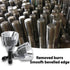 Deburring External Chamfer Tool, HSS Hex Shank Remove Burr Tools with Carbide Blades, Deburring Tool for Metal Bolt in 1/8" to 3/4" (3~19mm) Diame...