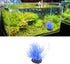 TEHAUX Artificial Aquarium Fish Tank Decoration Silicone Soft Coral- Fake Sea Anemone Fish Tank Ornament Decoration Simulation Landscape (Blue)...