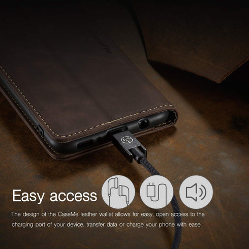 Samsung Galaxy A51 Wallet Case with Magnetic Stand Book Style Leather Flip Protective Case Wallet for Samsung Galaxy A51 4G 6.5 inch(Coffee)...