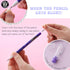 BAZIC Multi Point Pencil Paisley w/Latex Free Eraser, Non-Sharpening Multipoint Pencils Smooth Write for Drafting Drawing Sketching (8/Pack), 1-Pa...