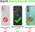 for Motorola G Stylus 5g 2023 Case, Moto G Stylus 5g 2023 Case for Women Square Case Shockproof TPU Retro Elegant Classic Luxury Edge Full Protect...