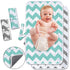 Portable Changing Pad, 2 Pack Baby Waterproof Diaper Changing Pad Reusable and Washable Newborn Travel Mat Station for Home Travel Outside...