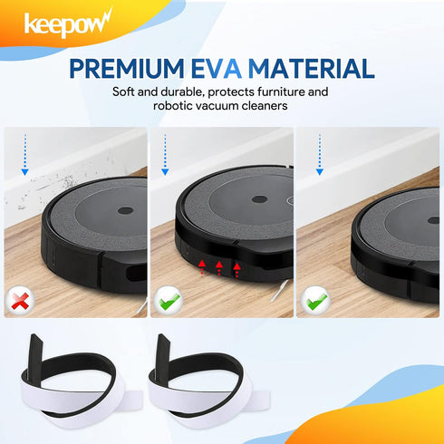KEEPOW Bumper Guard Compatible with Roomba Robot Vacuum 671 675 500 600 700 800 Series...