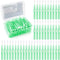 60PCS Floss Brush Adult Interdental Brush Push-Pull Type Tooth Cleaning Tool Soft Toothpick Cleaners Oral Dental Hygiene Brush Tooth Flossing Head...