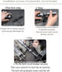 37315 3/8" & 37316 1/2" Shake 'n Break Pneumatic Bolt Breaker Fits Removing Stubborn Fasteners Torx Bolts Nuts...