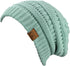 C.C Trendy Warm Chunky Soft Stretch Cable Knit Beanie...