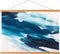 FALAMON Magnetic Poster Hanger Frame, 24x36 24x18 17x24 Teak Wood Magnet Poster Frame for Posters, Prints, Photos, Pictures, Maps, Scrolls, and Ca...