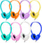 Kids Bulk Headphones for Classroom School 8 Pack Durable Wired Classroom Headphones for Kids Student Children Teens Boys Girls HD Sound 3.5mm Jack...