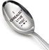 I Cerealsly Love You - Funny Engraved Stainless Steel Spoon, Cereal and Coffee Spoon Gift for Husband, Wife Couples Boyfriend Girlfriend Valentine...