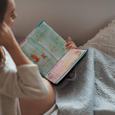 Pillow & Toast Limited Edition Baby's First Year Memory Book and Journal - Cherish Every Moment with Adorable Woodland Design - Eco-Friendly Keeps...