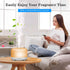 Essential Oil Diffuser, YIKUBEE Diffuser, 500ml Oil Diffuser, Humidifier with Remote Control, Aromatherapy Diffusers for home, Diffusers for Essen...