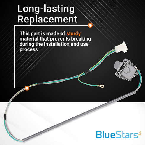 Ultra Durable 3355458 Washer Lid Switch Replacement Part by BlueStars - Exact Fit for Whirlpool & Kenmore Washers - Replaces WP3355458 WP3355548VP PS11741198 AP2946951
